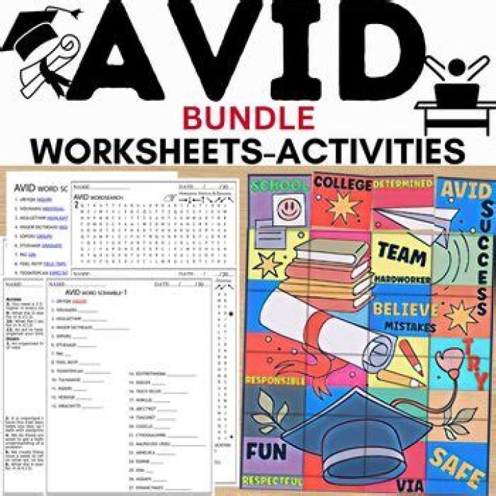 Avid Worksheets PDF: Download Free Printable Practice PDFs