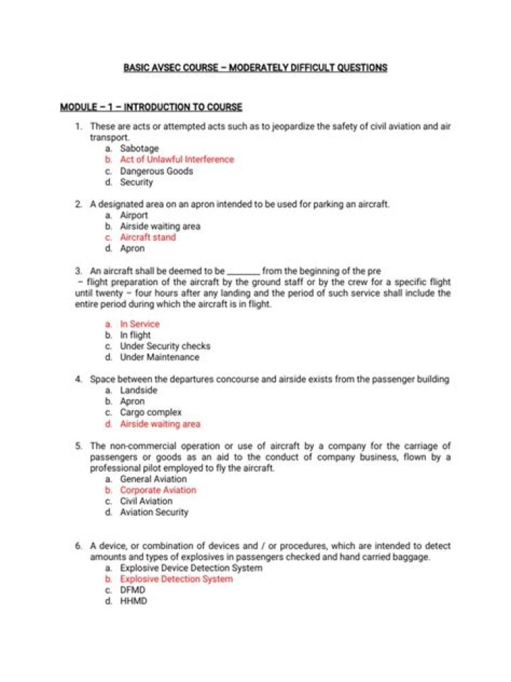 AVSECT Questions & Answers PDF: Expert Solutions for Security Compliance