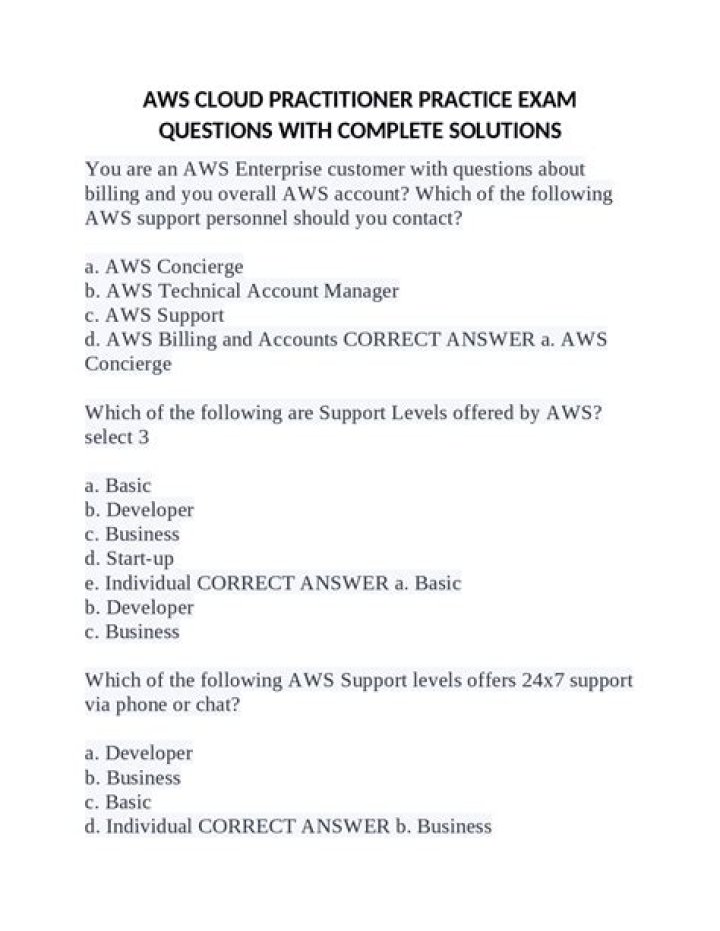 AWS AI Practitioner Exam Questions PDF: Practice Tests & Answers
