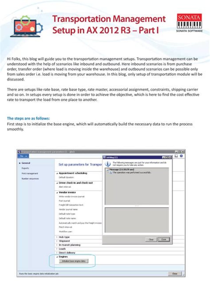 Ax 2012 R3 Transportation Management Guide PDF: Optimize Logistics Operations