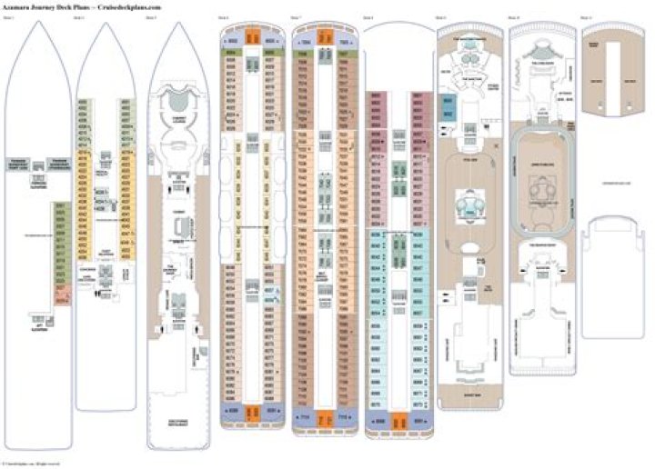Azamara Journey Deck Plan PDF: Ultimate Travel Deck Plan for Luxury Sailing