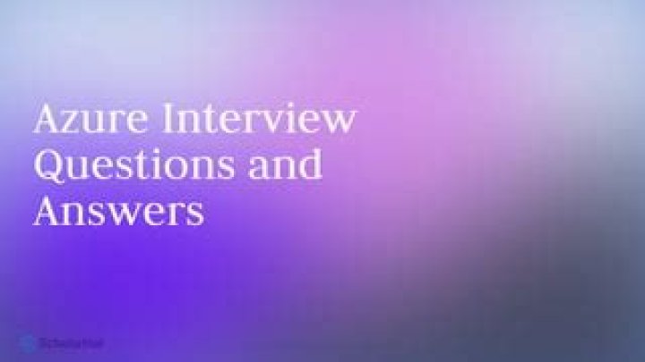 Azure Interview Questions and Answers PDF – Expert Prep Guide