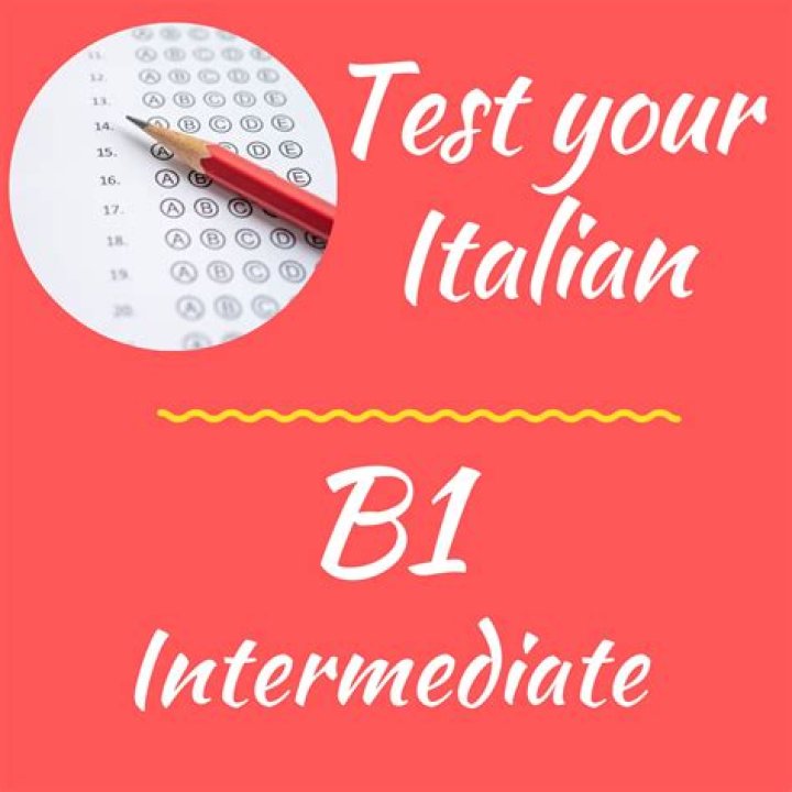 B1 Italian Test PDF: Official Exam Practice & Results