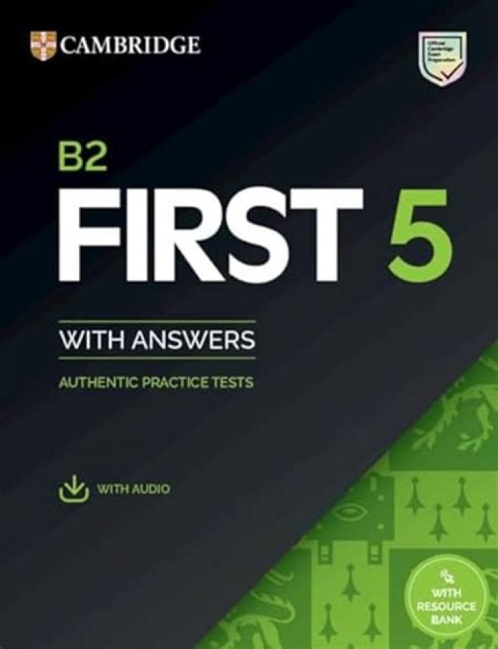 B2 First for Schools 5: Official Answers PDF Download