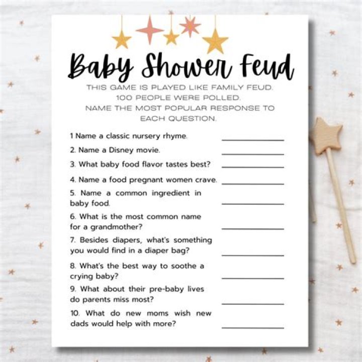 Baby Shower Family Feud Questions & Answers PDF: Ultimate Family Conflict Guide