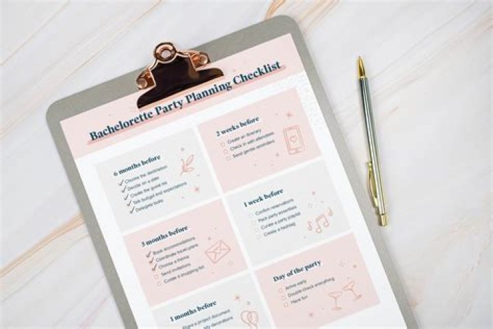Bachelorette Party Planning Checklist PDF: Step-by-Step Guide