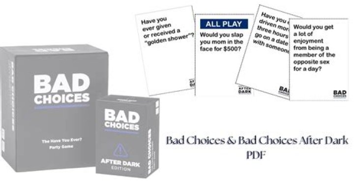Bad Choices After Dark: Essential Questions & Answers PDF