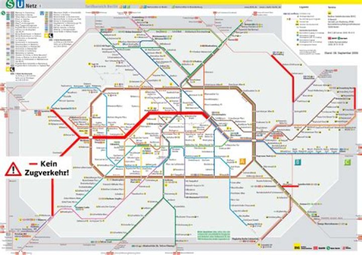 Bahn Plan Berlin PDF – Download Official Transit Map
