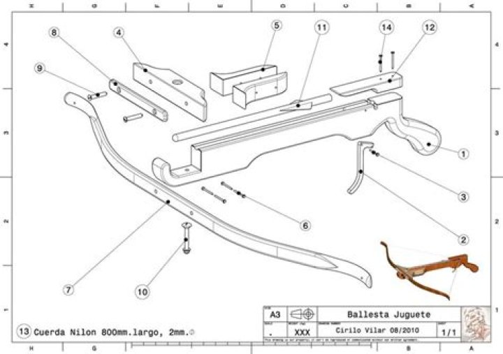 Ballesta Casera: Planos PDF Gratis para Construir y Usar en Casa