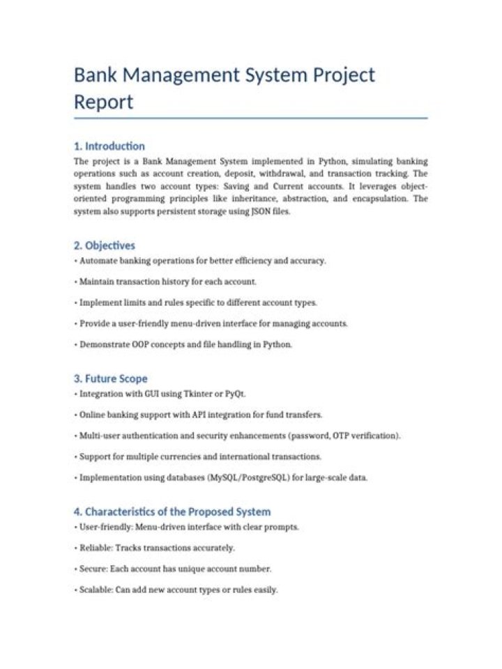 Bank Database Management System Project PDF: Full Implementation Guide