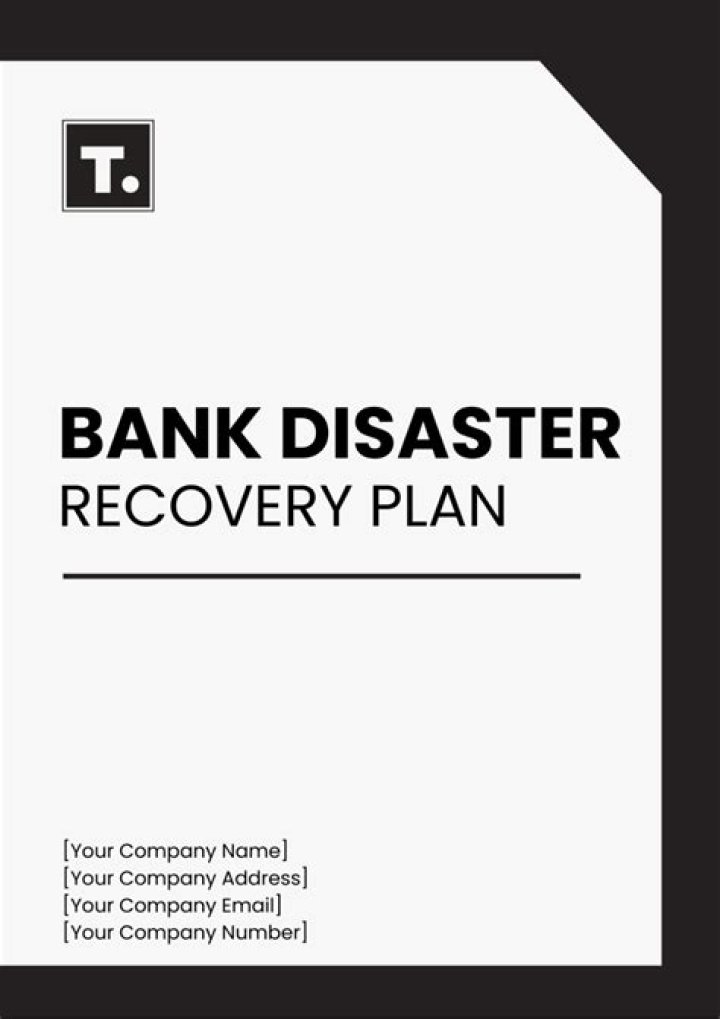 Bank Disaster Recovery Plan PDF: Essential Guide for Financial Resilience