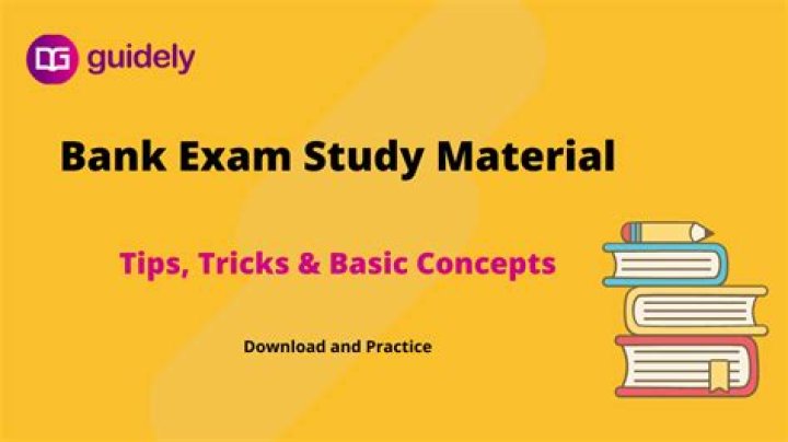 Bank Exam Study Material with Answers PDF – Full Preparation Guide