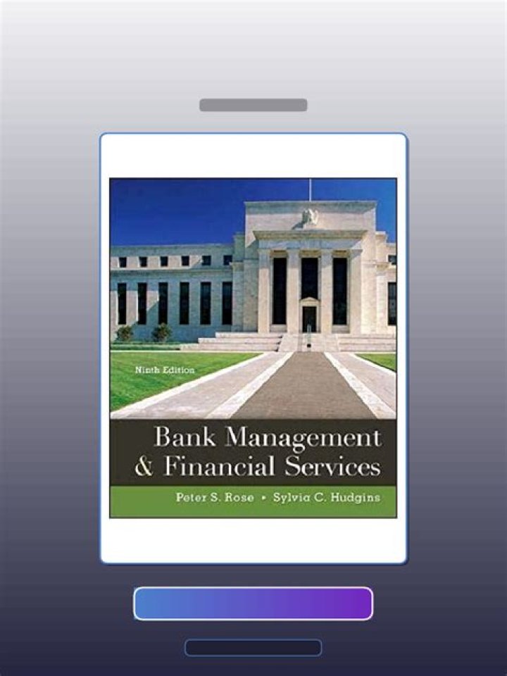 Bank Management & Financial Services 9th Edition PDF: Complete Guide