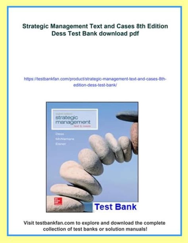 Bank Management Text and Cases PDF: Essential Insights & Real-World Examples