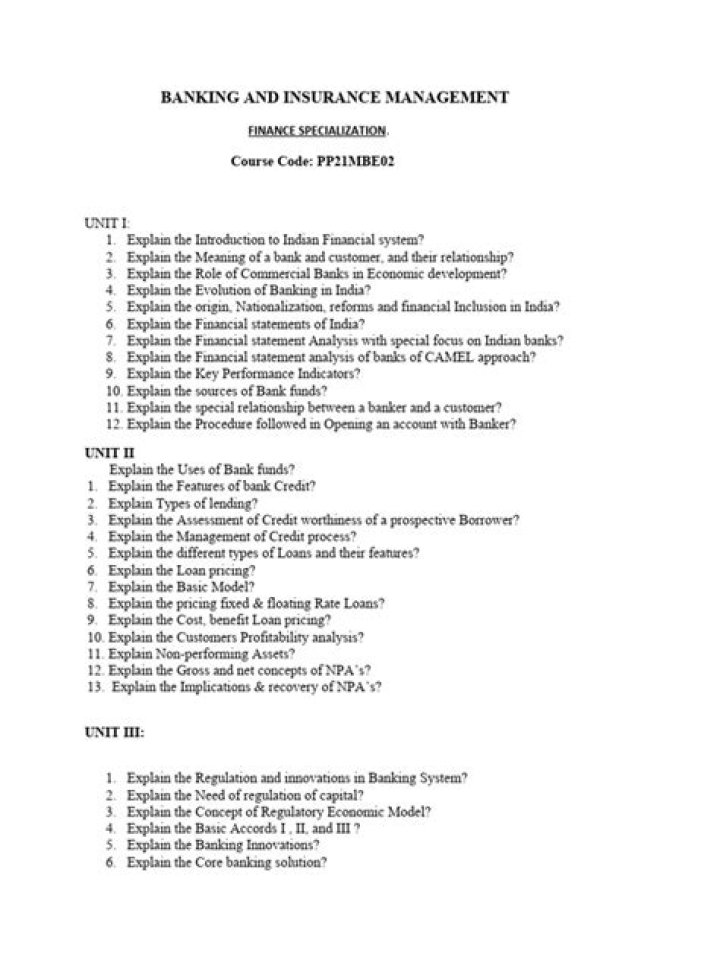Master Banking and Insurance Management with This MBA-Ready PDF