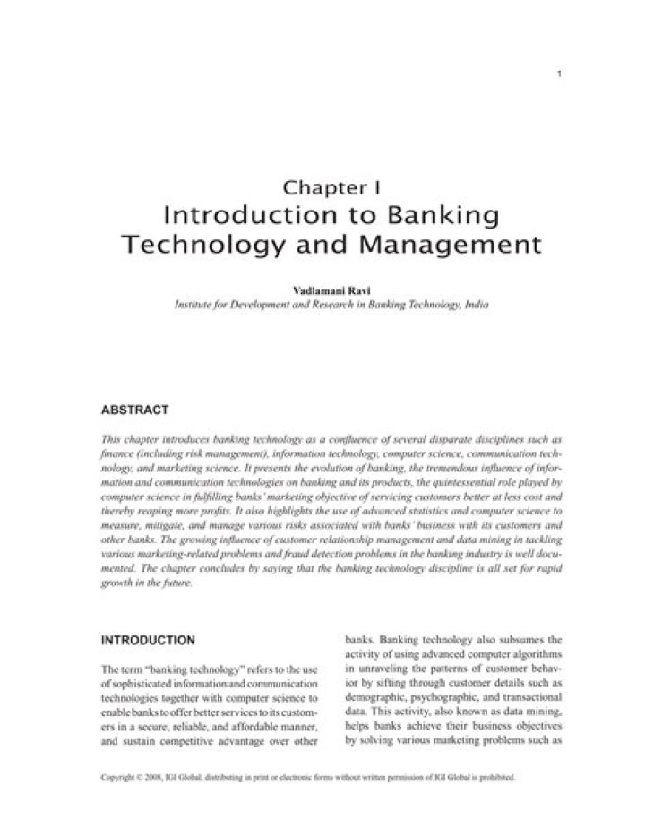 Banking Technology and Management PDF: Mastering Digital Finance Strategies