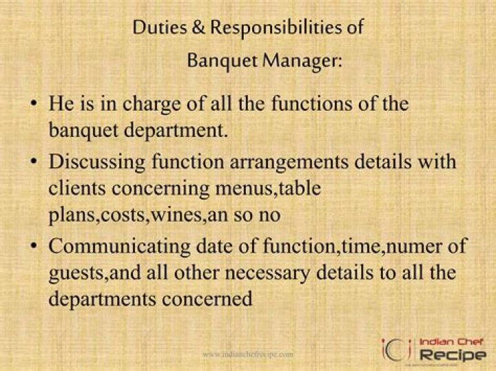 Banquet Manager Duties and Responsibilities: Essential PDF Guide