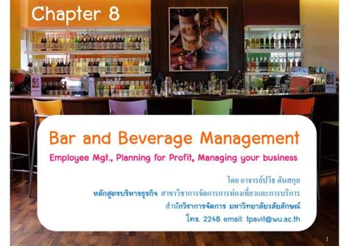 Master Bar & Beverage Management: Essential PDF Guide