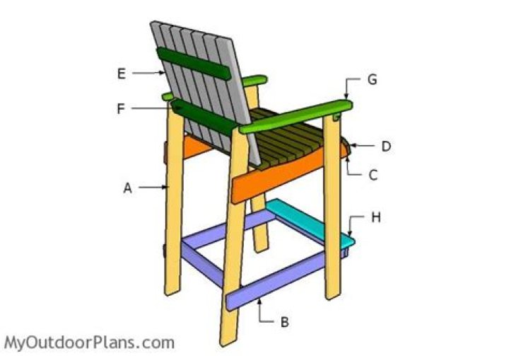 Adirondack Chair Bar Height Guide & Plans PDF for Perfect Comfort