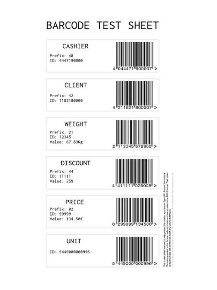 Barcode Test Sheet PDF – Free Download for Accurate Scanning