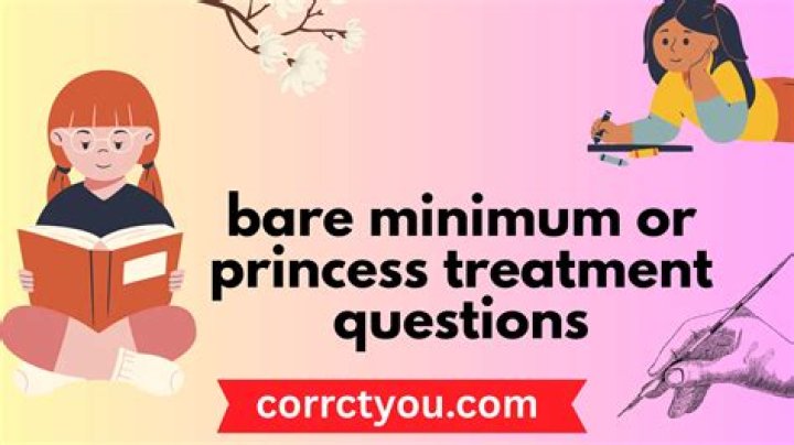 Bare Minimum or Princess Treatment Questions PDF: Expert Answers