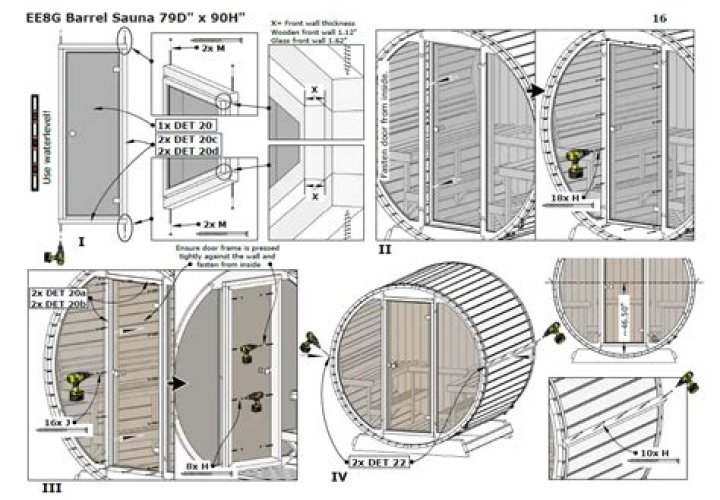 Barrel Sauna Plans PDF: Build Your Own Rustic Wooden Sauna at Home