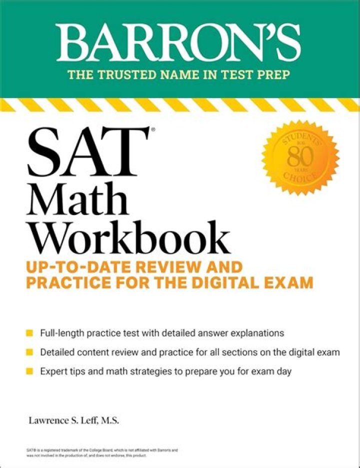 Barron's SAT Subject Test Math Level 1 PDF Guide