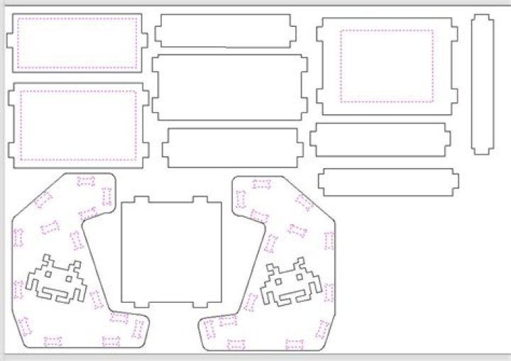 Free Bartop Arcade Plans PDF for Home DIY