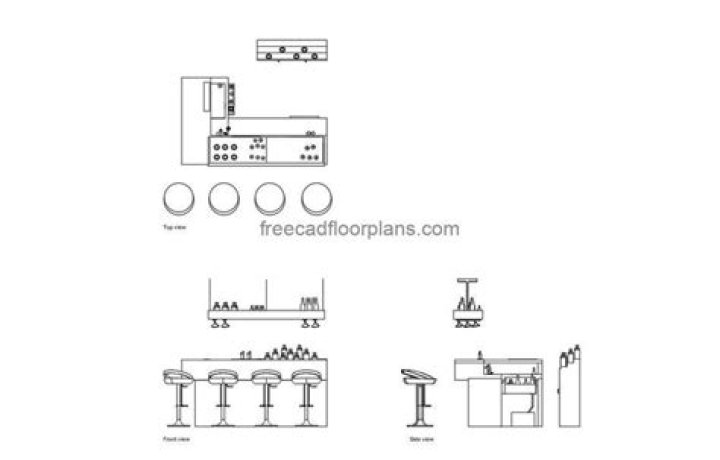 DIY Basement Bar Plans PDF for Home Entertainment Spaces