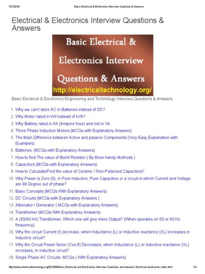 Basic Electronics Questions PDF: Essential Study Guide