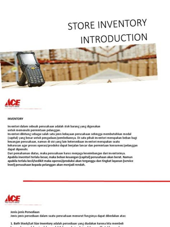Basic Inventory Management PDF for Easy Stock Control