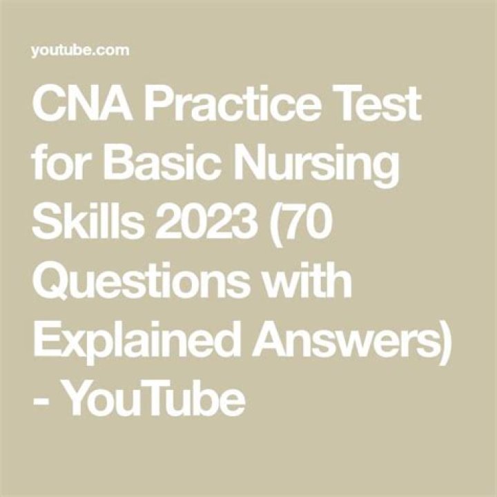 Basic Nursing Skills Test Questions PDF for Exam Prep