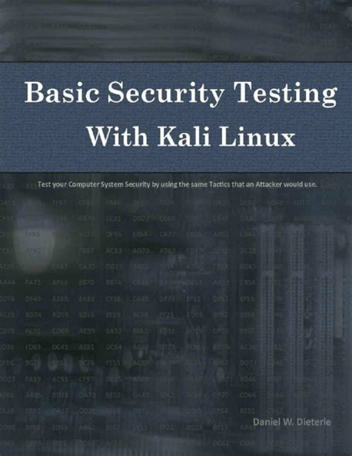 Basic Security Testing with Kali Linux PDF Guide