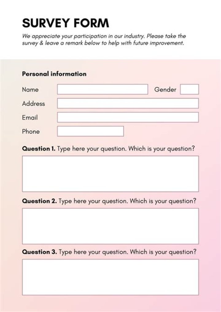 Basic Survey Questions PDF: Free Template for Effective Polls