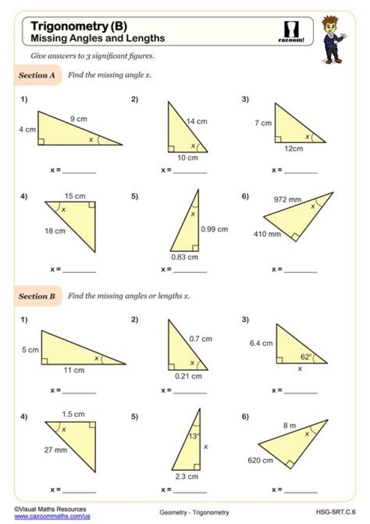 Basic Trigonometry Questions and Answers PDF: Master Fundamentals
