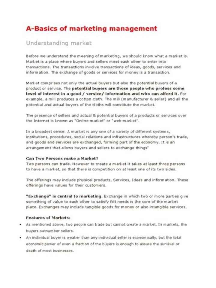 Basics of Marketing Management PDF: Your Essential Guide to Core Principles