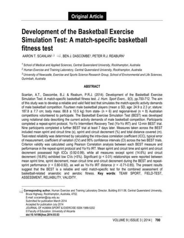 Download the Ultimate Basketball Fitness Test PDF for Athletes