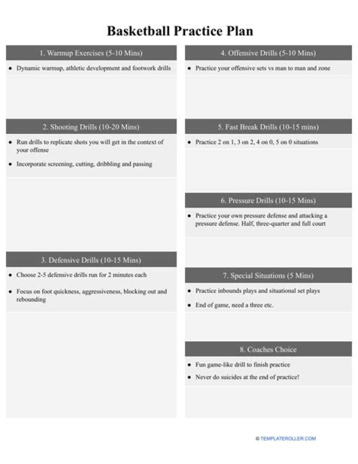 Comprehensive Basketball Player Development Plan PDF