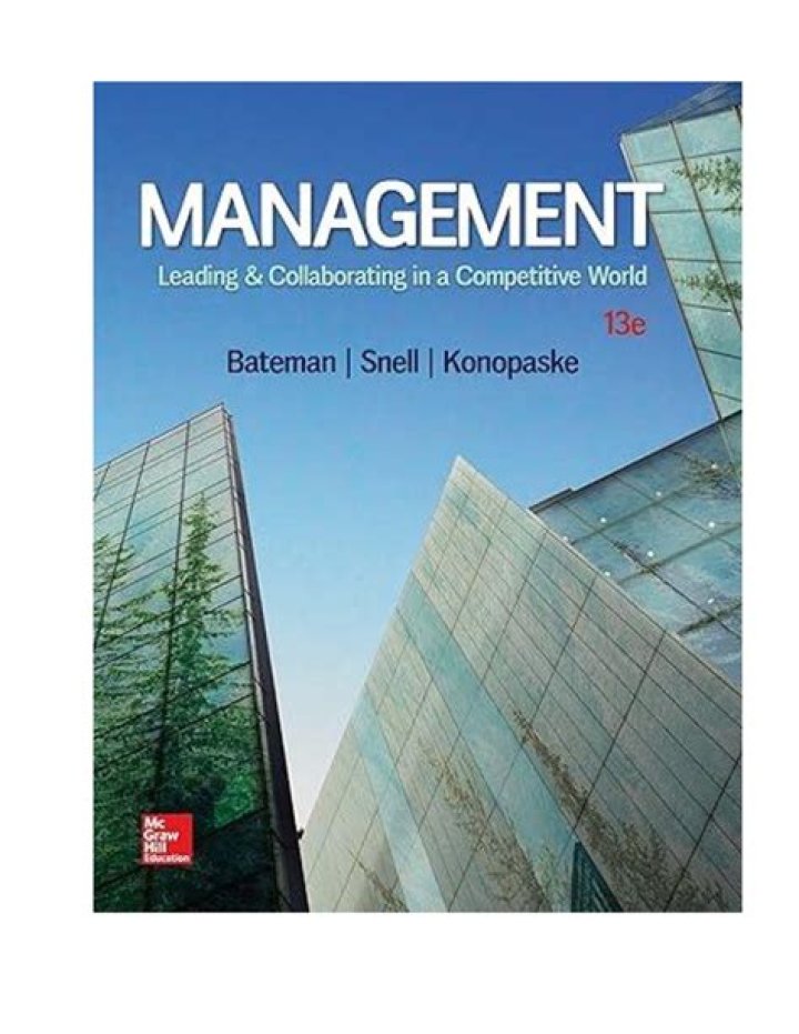 Bateman Snell Management in the New Era: How to Compete Effectively Today