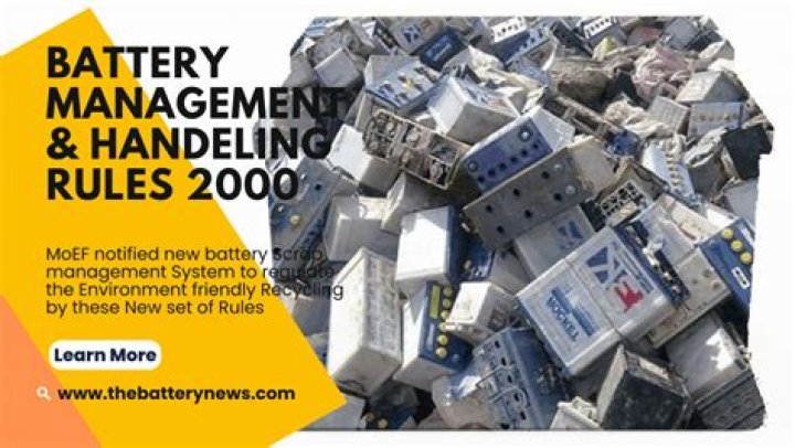 Battery Management and Handling Rules 2016: Essential PDF Guide