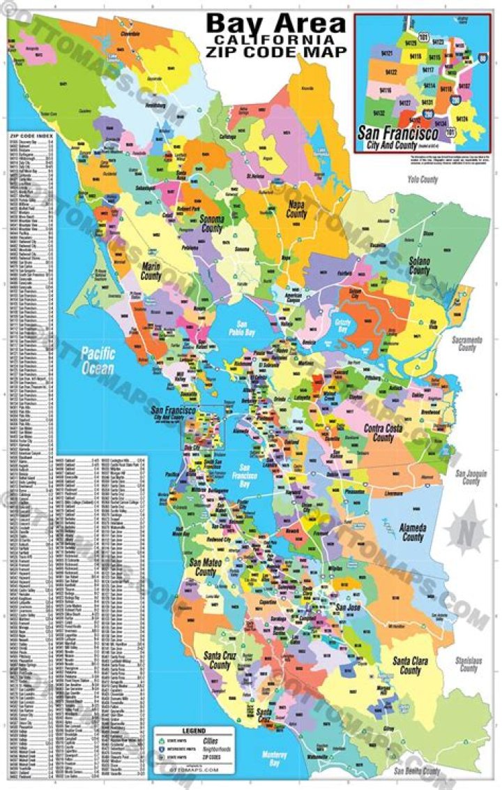 Bay Area Zip Codes List PDF – Complete Downloadable Guide