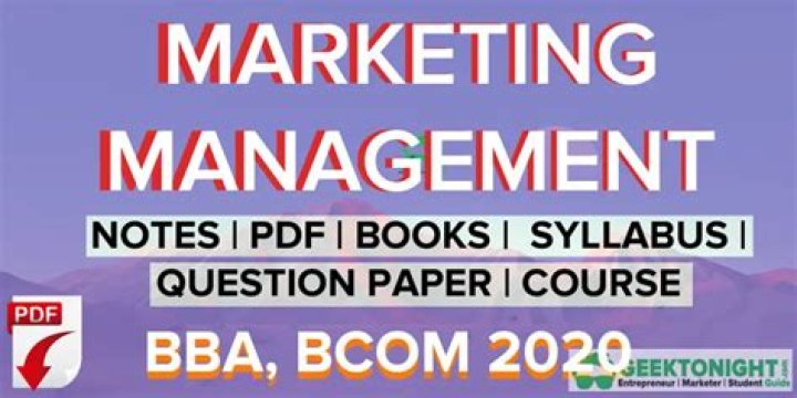 BCOM Marketing Management PDF: Master Business Communication & Strategy