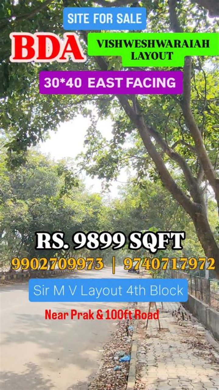 BDA Vishweshwaraiah Layout Plan PDF Download – Complete Blueprint