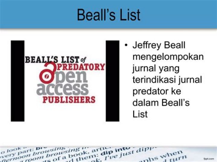 Beall’s List PDF: Full Investigative Guide & Analysis