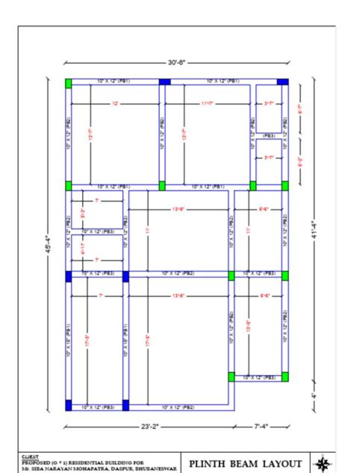 Download Beam Layout Plan PDF for Accurate Structural Design