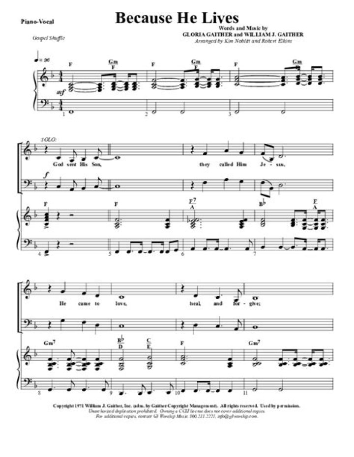 Why He Lives Sheet Music PDF – Instant Access & Free Downloads