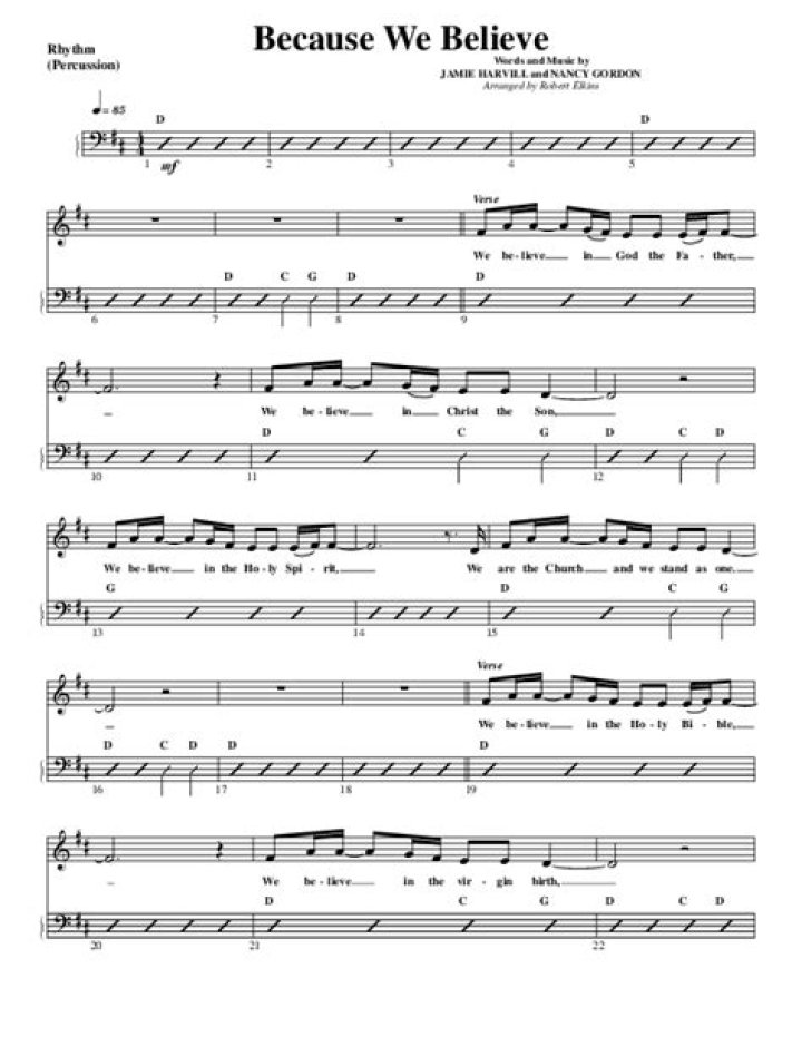 Because We Believe in Easy Sheet Music PDFs – Download Instantly