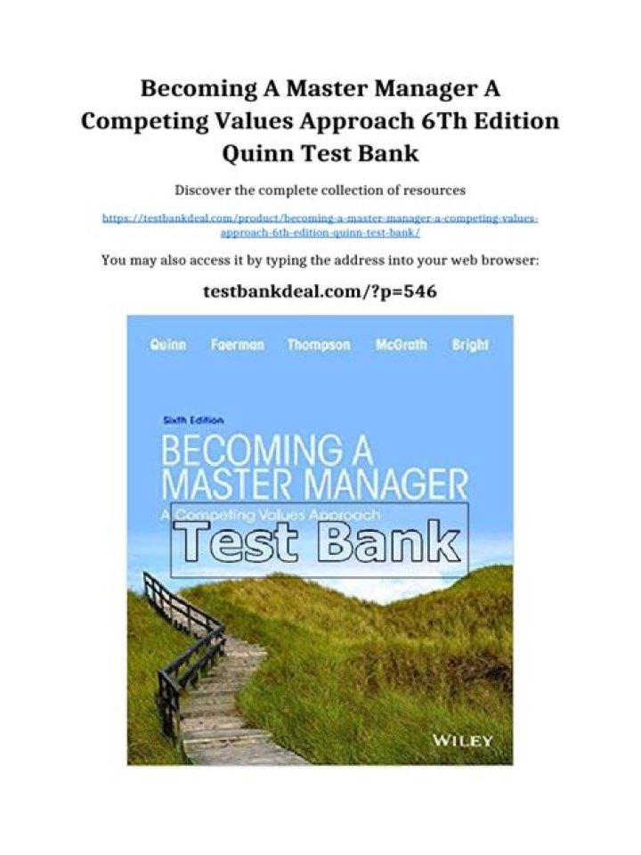 Become a Master Manager 6th Edition: PDF Download & Expert Guide