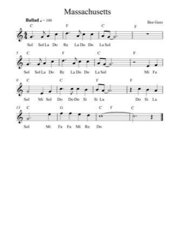 Download Free Bee Gees Piano Sheet Music PDF Instantly