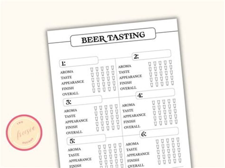 Download the Ultimate Beer Tasting Sheet PDF